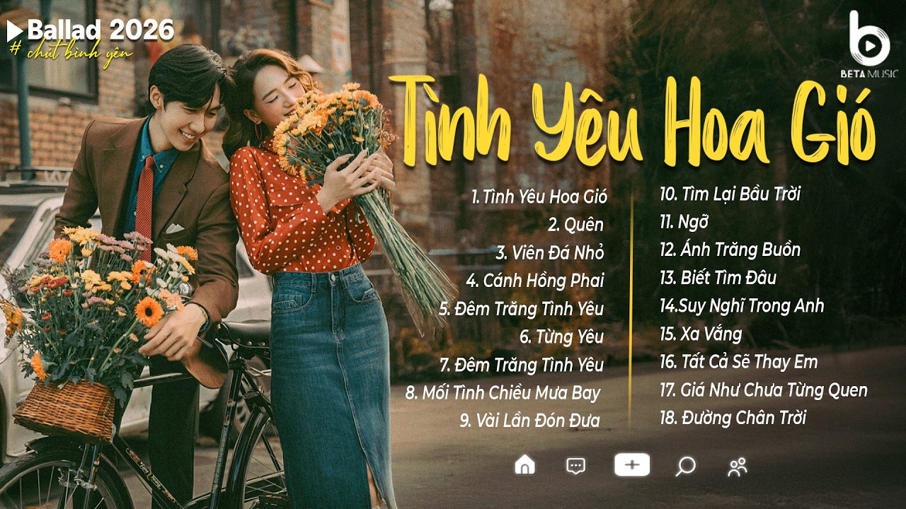 SỐNG LẠI KÝ ỨC Với 20 Bài Hát Thư Giãn Dành Cho Thế Hệ 8X9X | Tình Yêu Hoa Gió, Tất Cả Sẽ Thay Em