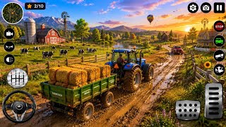 Real Tractor Farming Simulator 3D - Advanced New Tractor Gameplay screenshot 5