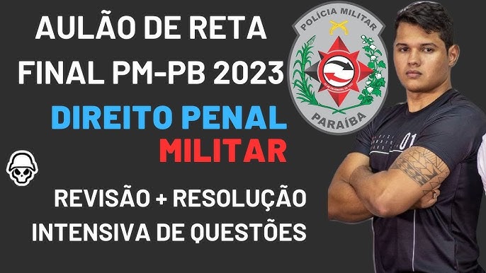 Concurso PMPB - Direito Penal Militar - Parte Especial - Prof. Ruither - Monster  Concursos 