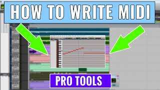 How to Write MIDI in Pro Tools -- OBEDIA.com Live Pro Tools Training & Tech Support