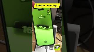 450K People Already Use This Bubble Level App #BubbleLevel #LevelApp #Inclinometer #AngleMeasurement