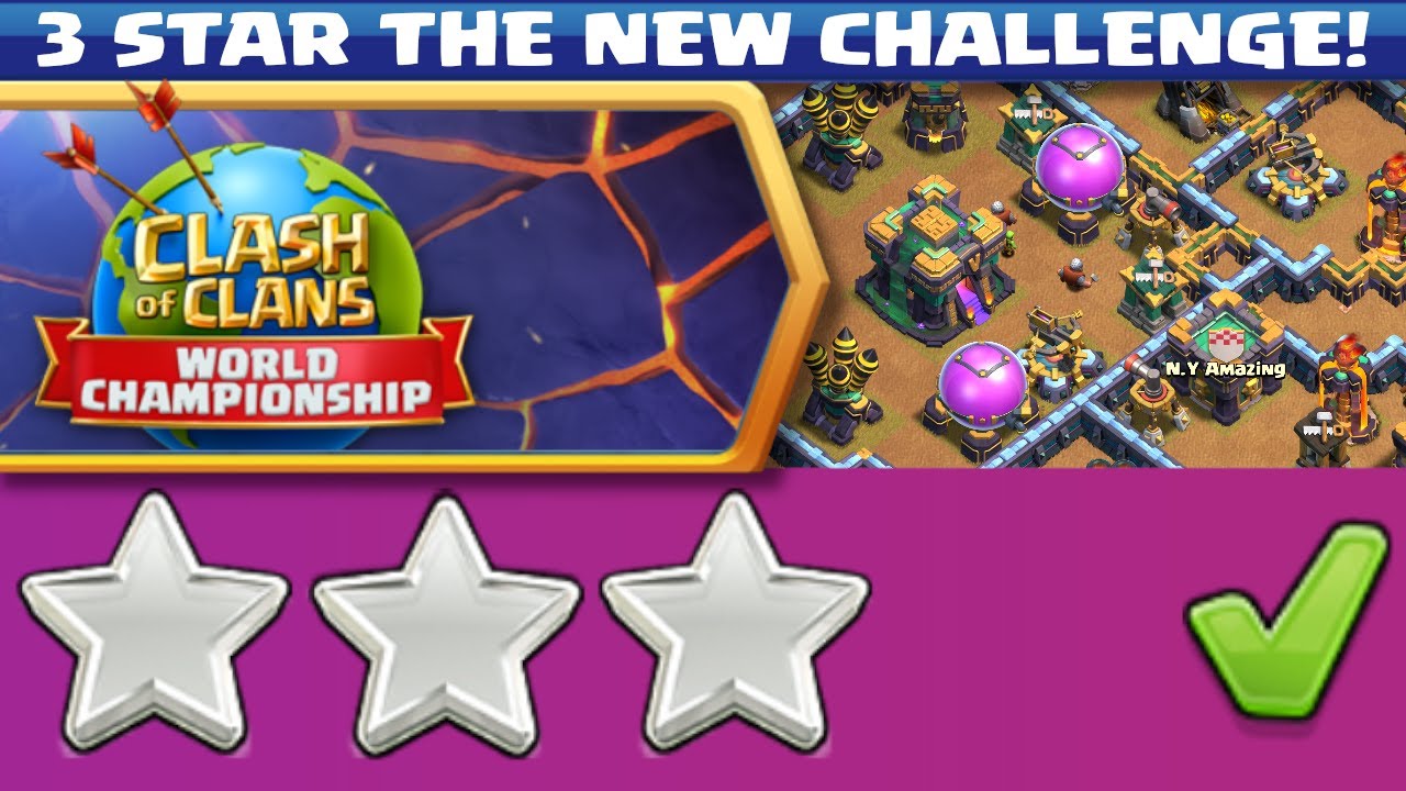 3 Star the August Qualifier Challenge Event (Clash of Clans)