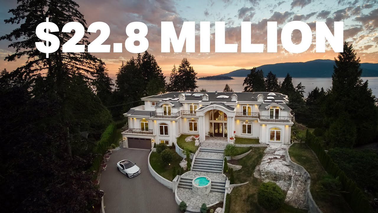 Take a look at this 12,000+ sqft Mansion in West Vancouver | $22.8 Million