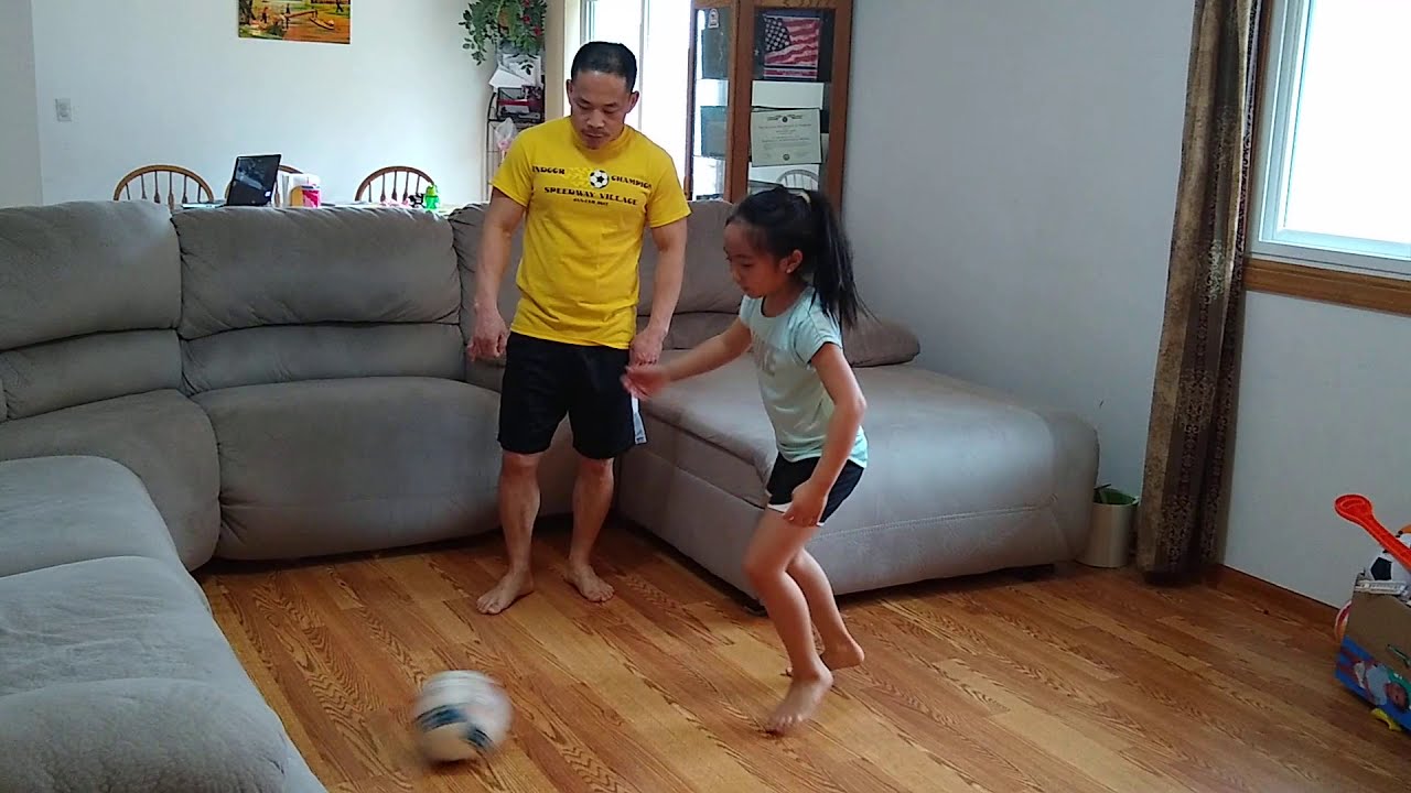 Basic soccer drills at home Drill 1 Passing YouTube