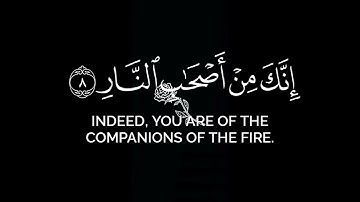 وإذا مس الإنسان ضر دعا ربه منيبا (القارئ احمد عبدالرزاق)@ سورة الزمر قرآن كريم شاشه سوداء