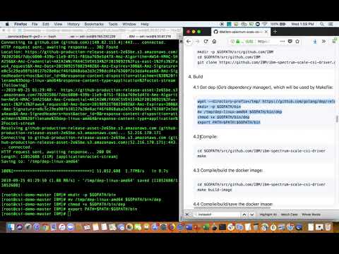 IBM Spectrum Scale CSI driver - How to build the code