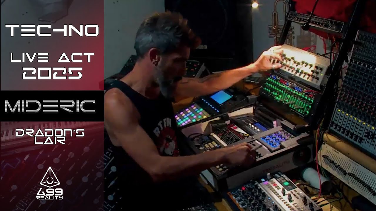 Techno Live At 499Reality Studio   MiDeRiC   Dragon's Lair 22 06 25