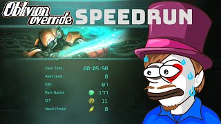 Oblivion Override 5:09 LRT Any% Glitchless - Speedrunning for 10000$ Bounty