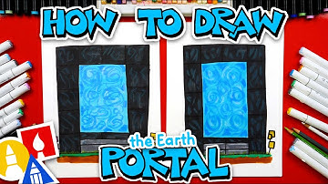 How To Draw The Earth Portal From The Minecraft Movie