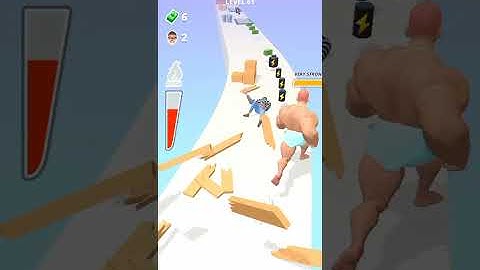 Muscle Rush | All Levels Gameplay Walkthrough | New Level 61 | ios, android, Mobile Game #shorts