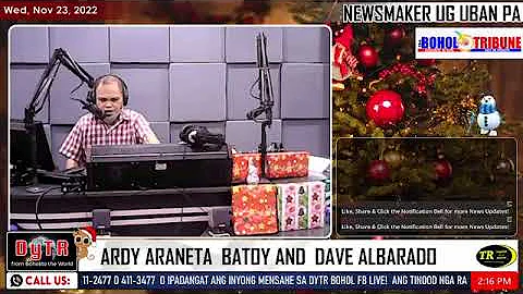 NOV 23, 2022-NEWSMAKERS PROGRAM HOSTED BY ARDY ARA...