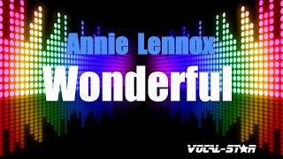 Annie Lennox - Wonderful | With Lyrics HD Vocal-Star Karaoke 4K