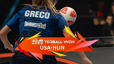 Teqball World Championships 2022 - Womens Singles ...