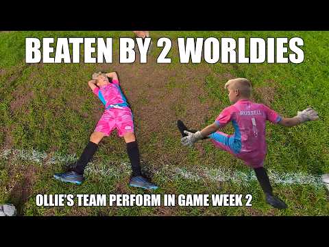 Ollie gets beaten by 2 worldies