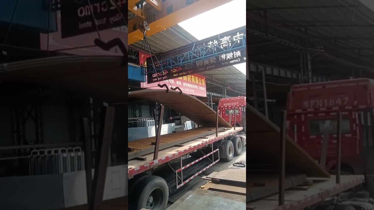 Unloading truck ore truck excavator special wear plate nm400 