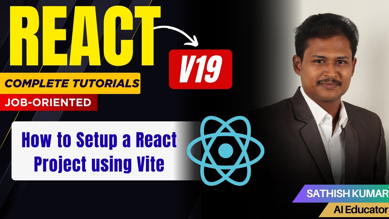 How to Create a React Project using Vite | Start Coding in Minutes | # ...