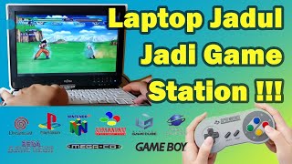 Merubah Laptop Jadul menjadi Game Station || Cara Install Batocera
