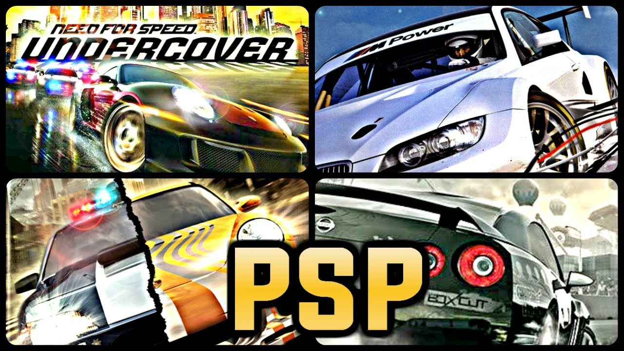 All Need For Speed Games For Psp Ppsspp Youtube