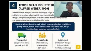 TEORI LOKASI INDUSTRI by ANDHIKA DWI DARMAWAN (E100230056)
