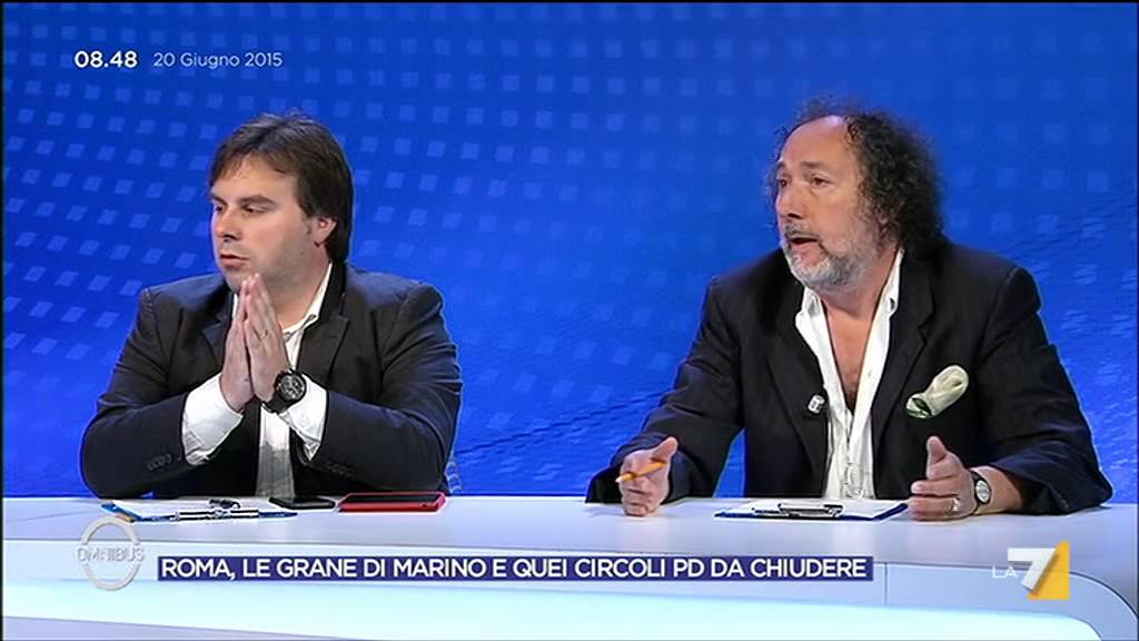 Omnibus - Roma, le grane di Marino e quei circoli PD da chiudere (Puntata 20/06/2015)