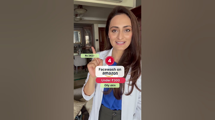 Under Rs 300 Face wash for oily skin l Dermatologist l Dr. Aanchal Panth