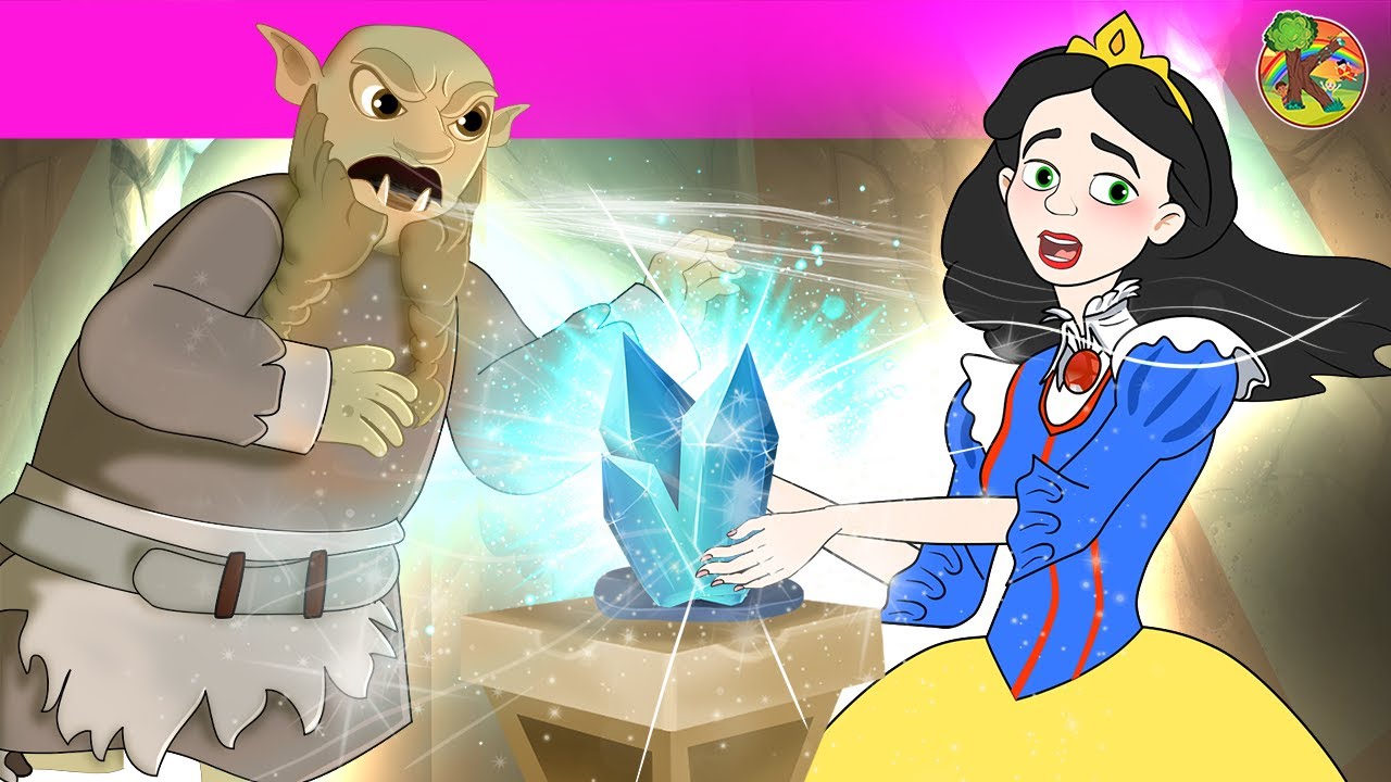 白雪公主 - 2 個故事 (Snow White in Chinese) | KONDOSAN 中文 - 童話故事 | 兒童動畫 | 卡通