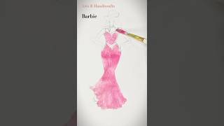 Barbie girl dress drawing ? /barbie girl drawing,Heyday art shorts fashion