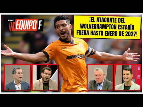 Raúl Jiménez, fuera hasta enero por lesión de rodilla ¡Malas noticias para Rafa Márquez | Equipo F