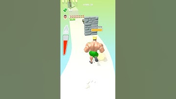 Muscle Rush Level 22 Gameplay Android iOS #shorts