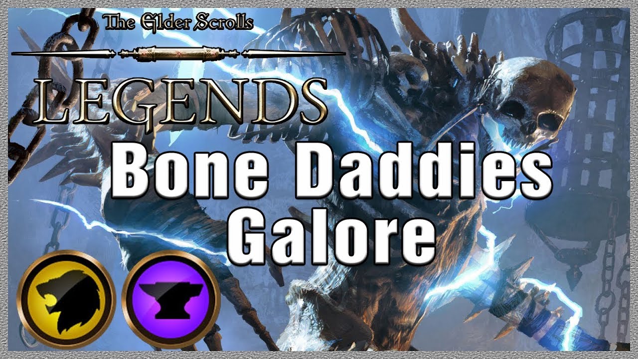 Bone Daddies Galore (Skeleton Spellsword) - Houses of Morrowind- The Elder Scrolls Legends