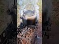 Таежный чай на щепочнице