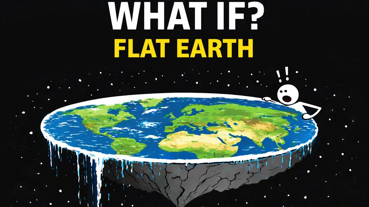 What If the Earth Suddenly Became Flat?