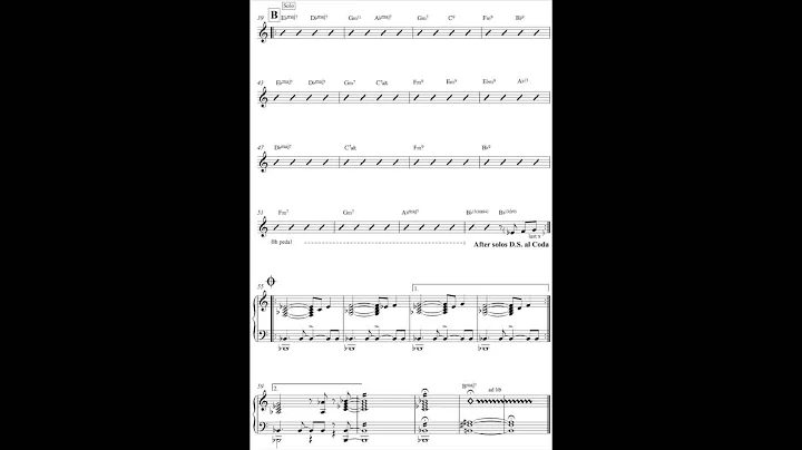 Tom Skora - Jazz piano album - Wendy's Tune