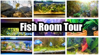 Fish room Tour!!!