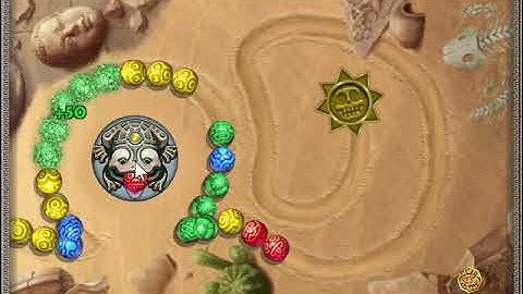 Zuma Deluxe - Testing Level By Me (Dessert Level On Marble Blast 3) Part 2