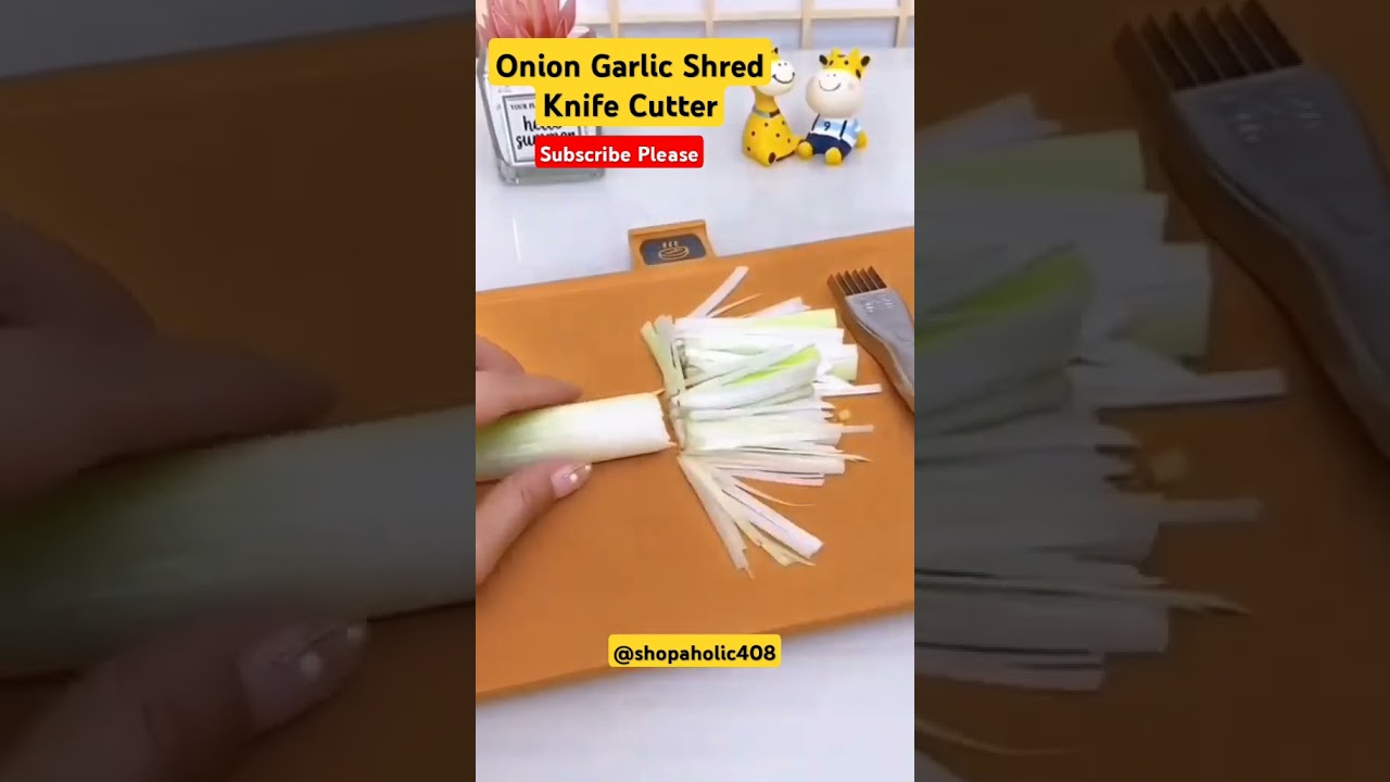 💖Onion Garlic Shred Knife Cutter #viralshort #shortsfeed #ytshorts #Onion #Garlic #Knife #Cutter