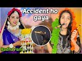 "Radha Rani Look for Krishna Janmashtami… But BTS Was Full of Drama! 😂🌸 | GRWM + Bloopers"