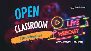 Create Your First Course - Teach Online Open Classroom