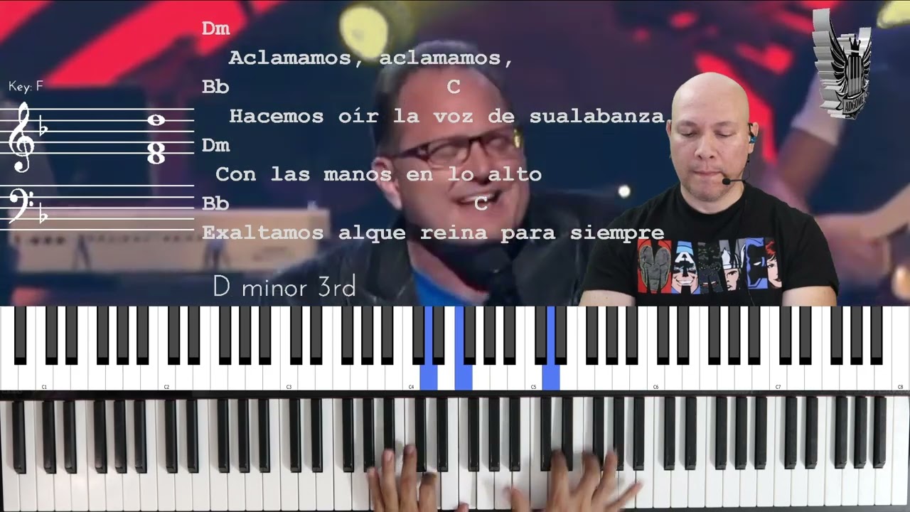 En Los Montes En Los Valles Piano Tutorial