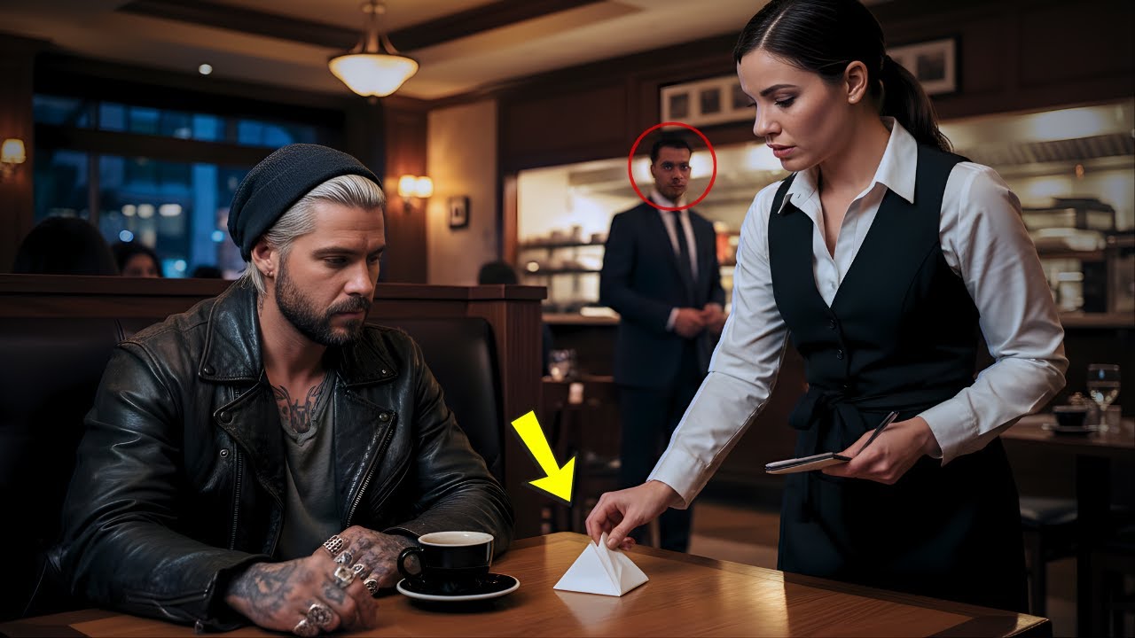 Undercover New York Mafia Boss Orders a Steak—The Waitress Slips Him a Note That Leaves Him in Shock