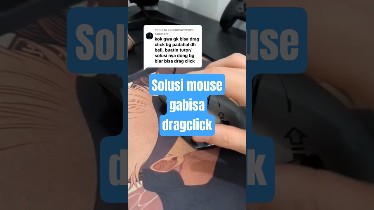 SOLUSI MOUSE GABISA DRAG CLICK || CEK LINK BIO NO 1 