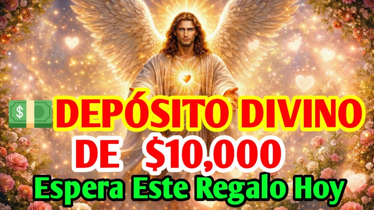 💵DEPÓSITO DIVINO DE $10,000 — Espera Este Regalo Hoy