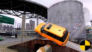 GTA 4 CRASH TESTING REAL CAR 371
