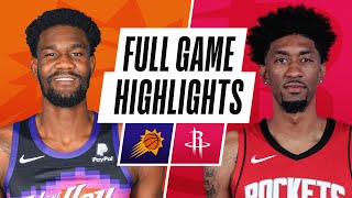 SUNS at ROCKETS | FULL GAME HIGHLIGHTS | January 20, 2021