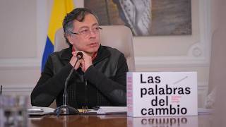 Palabras del presidente Gustavo Petro durante el Consejo de Ministros