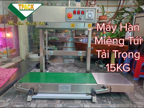 Video Máy hàn miệng túi 10kg - youtube