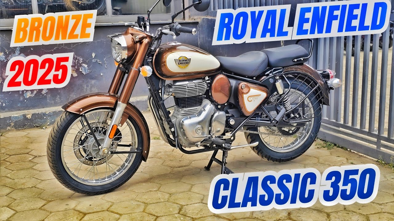 All New Royal Enfield Classic 350 Medallion Bronze | New Colour 2025 Walkaround & Review