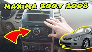 How to Remove the Bose Stereo Radio Of a Maxima 2007 2008 DIY