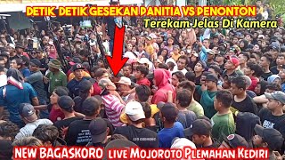 VIRAL !! DETIK DETIK GESEKAN PANITIA vs PENONTON Jaranan NEW BAGASKORO live Mojoroto Plemahan Kediri