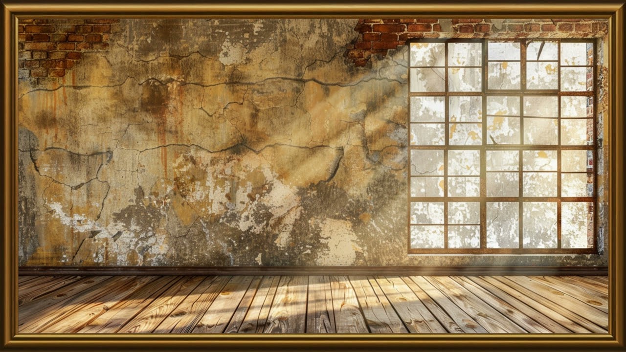 Vintage Gold Picture Frame | Ambient Oil Painting TV Screensaver Edition | 1 HOUR 4K